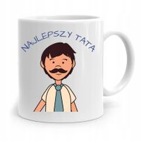 Kubek Na Dzień Ojca Dla Taty Najlepszy Tata Z Nadrukiem Ze Zdjęciem