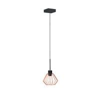 Pojedyncza lampa wisząca z drutów w stylu loft MUDON LOFT