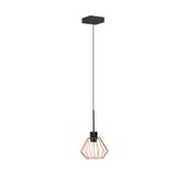 Pojedyncza lampa wisząca z drutów w stylu loft MUDON LOFT