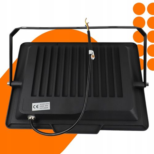 Halogen LED Naświetlacz Reflektor Zewnętrzny Lampa 200W IP65 na Arena.pl