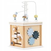 Drewniana Ekologiczna kostka edukacyjna Zabawka Dla Dzieci sorter kształtów