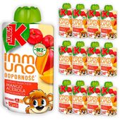 Kubuś Immuno Mus jabłko mango marchew pomarańcza acerola 100g x 12 szt