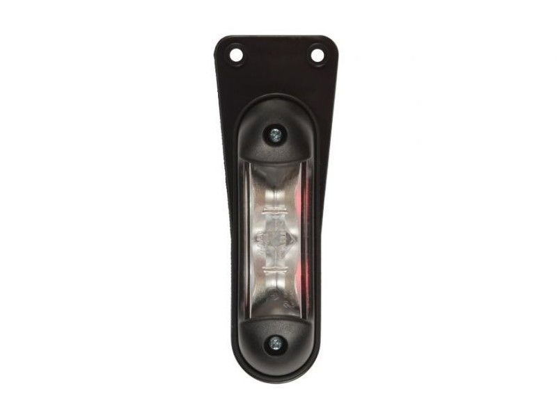 Lampa obrysowa LED wisząca, biało - czerwona zdjęcie 1