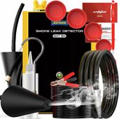 ZADYMIARKA Autool + wbudowana POMPKA+STOŻEK+MANOMETR+ zestaw KORKÓW