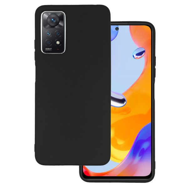 Back Case MATT do XIAOMI REDMI NOTE 11 PRO/NOTE 11 PRO 5G Czarny zdjęcie 1