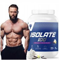 TREC ISOLATE 100 BIAŁKO WPI IZOLAT SIŁA MASA RZEŹBA ODŻYWKA BIAŁKOWA|