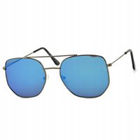 PILOTKI Okulary LUSTRZANE AVIATOR PRZECIWSŁONECZNE Męskie Damskie + Gratisy