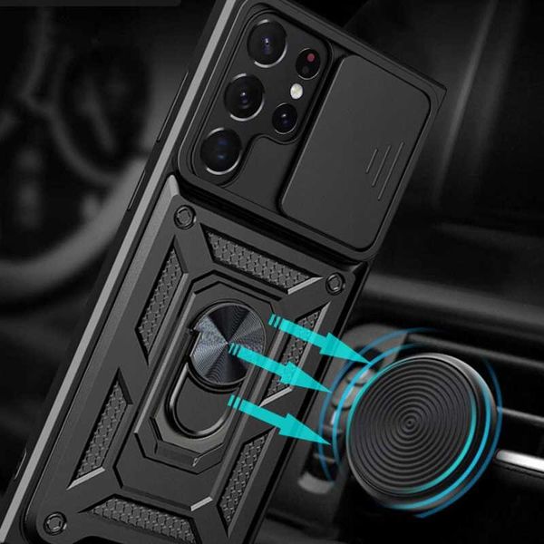 Spacecase Camring Galaxy S22 Ultra Black zdjęcie 4