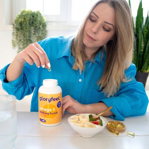 OMEGA 3 DHA EPA W WYSOKICH DAWKACH 2000mg na 260 kapsułek gloryfeel na Arena.pl