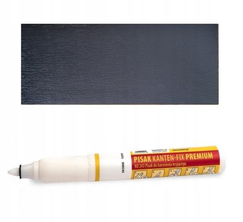 Pisak retuszerski Kanten FIX Premium Antracyt 7016 korektor do rys na Arena.pl