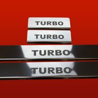 Listwa progowa OPEL ASTRA MK6/J/IV TURBO Stal nierdzewna 304 połysk 4szt