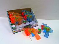 Pistolet na bańki światło 6szt/disp DIF8722 58722