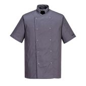 Bluza Kucharska Szefa Kuchni Cumbria Slate Grey, Xs Kingsmill - Szara