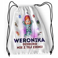 Plecak Sportowy Szkolny Dla Weroniki Córki Dziecka Z Nadrukiem Ze Zdjęciem
