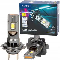 2x ŻARÓWKA SAMOCHODOWA LED H7 12V 30W HQ 300% więcej światła 6500K 3800LM