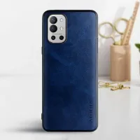 Etui AIORIA Vintage LEATHER do OnePlus 9R niebieski