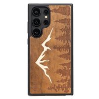 Drewniane Etui Bewood na Samsung Galaxy S24 Ultra GÓRY IMBUIA