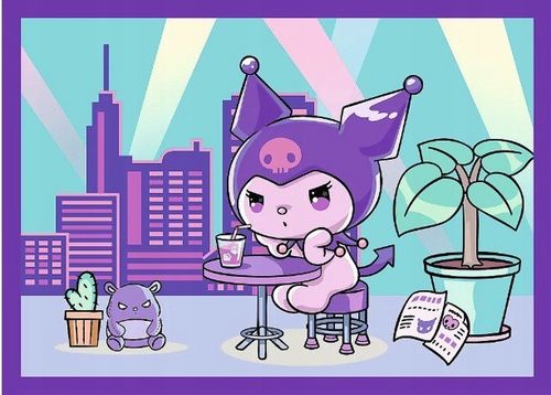Puzzle 4W1 Dzień Kuromi Hello Kitty 34676 na Arena.pl