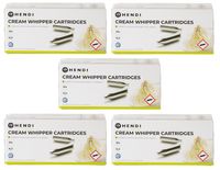 NABOJE DO SYFONU DO BITEJ ŚMIETANY - 250 SZTUK | HENDI 586907