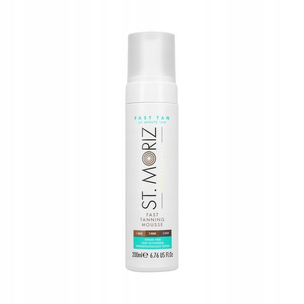 St. Moriz Fast Tanning mus samoopalacz 200ml zdjęcie 2