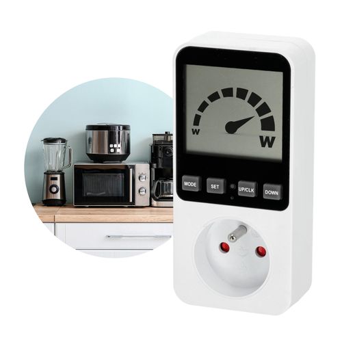Licznik Zużycia Energii Elektrycznej Prądu Watomierz Miernik Poboru Mocy na Arena.pl