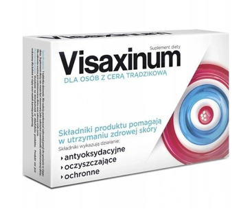 Visaxinum 60 tabletek na trądzik oczyszczenie