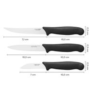 Zestaw 3 noży do warzyw Essential 1065584