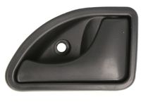 Renault Kangoo 97-07 klamka wewnętrzna CZARNA prawa