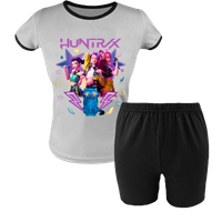 Krótka Piżama dziecięca - K-Pop Demon Hunters - Łowczynie Demonów