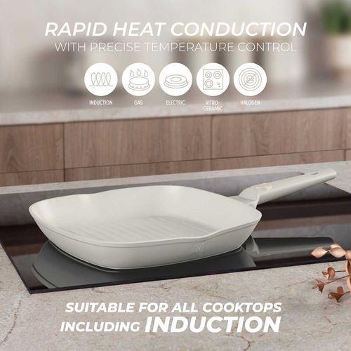 patelnia grillowa tytanowa 28cm berlinger haus bh-8066 sahara na Arena.pl