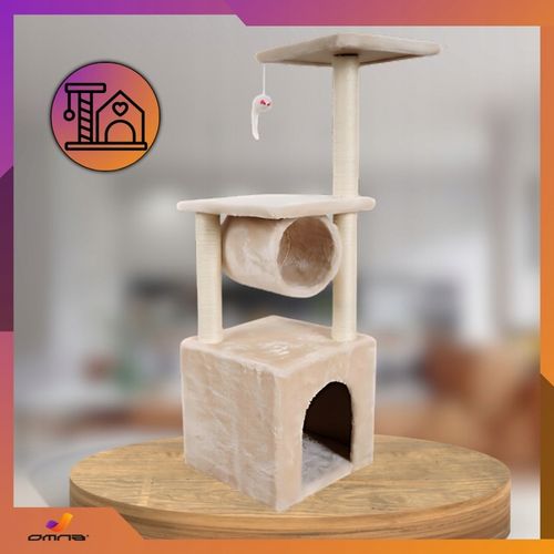 Drapak dla kota duży wysoki drzewko domek budka legowisko słupek mysz walec na Arena.pl