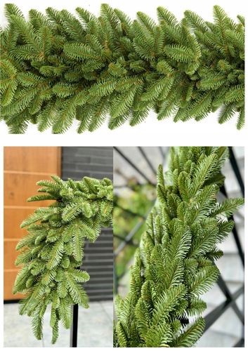 Girlanda Świąteczna 100% PE JODŁA JASNA 110 cm Na Balustradę Kominek Drzwi na Arena.pl