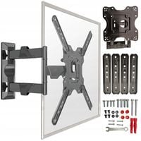 Uchwyt do telewizora TV ścienny wieszak obrotowy ruchomy 32-55 cali VESA