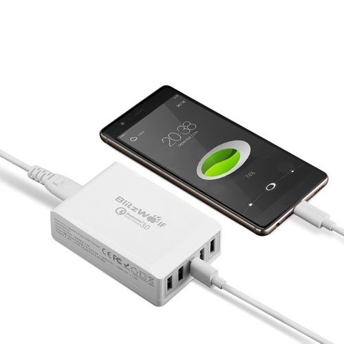 Ładowarka sieciowa USB BlitzWolf BW-S7 40W na Arena.pl
