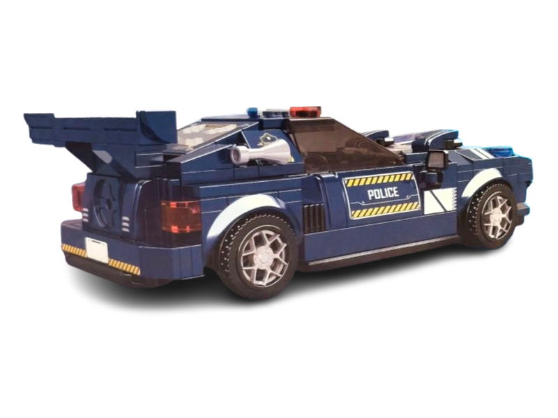 Klocki Elefun Metropolis Samochód Policyjny C5008 zdjęcie 5