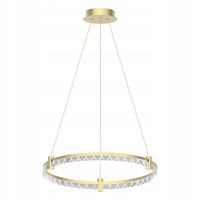 Lampa wisząca Złota Dekoracyjna Glamour Ledowa ELEGANCE 36W LED