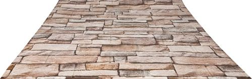 10x Samoprzylepne Panele Ścienne Tapeta z Cegły Panel Ścienny 3D 77 x 70cm na Arena.pl