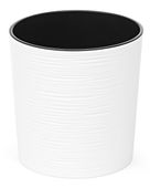 Doniczka Osłonka Na Kwiaty Ekologiczna Biała 30cm