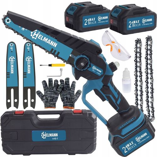 PIŁA ŁAŃCUCHOWA AKUMULATOROWA 8" BEZSZCZOTKOWA PILARKA DO GAŁĘZI na Arena.pl