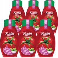Kotlin Ketchup z czosnkiem i bazylią 450 g x 6 sztuk