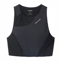 Tank top do biegania damski NNormal Trail Cropped Top black XS