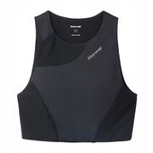 Tank top do biegania damski NNormal Trail Cropped Top black XS