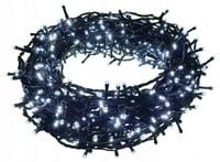 LAMPKI CHOINKOWE 600 LED NA CHOINKĘ TIMER+GNIAZDO