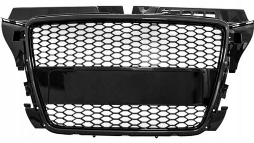 grill atrapa audi a3 8p 08-12 rs look black polysk na Arena.pl