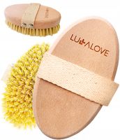 LULLALOVE SZCZOTKA DO MASAŻU CIAŁA NA SUCHO TAMPICO KLASYK OWALNA