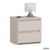 Szafka nocna CL2 Kaszmir 40 cm 2 szuflady 40x35x40 cm