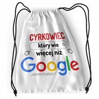 Plecak Dla Cyrkowca Sportowy Szkolny Worek Torba Z Nadrukiem Ze Zdjęciem