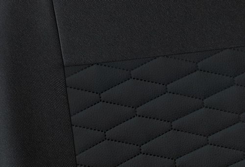 Uniwersalne skórzane pokrowce MODERN MP-1 CZARNE do AUDI A6 C4 C5 C6 C7 C8 na Arena.pl