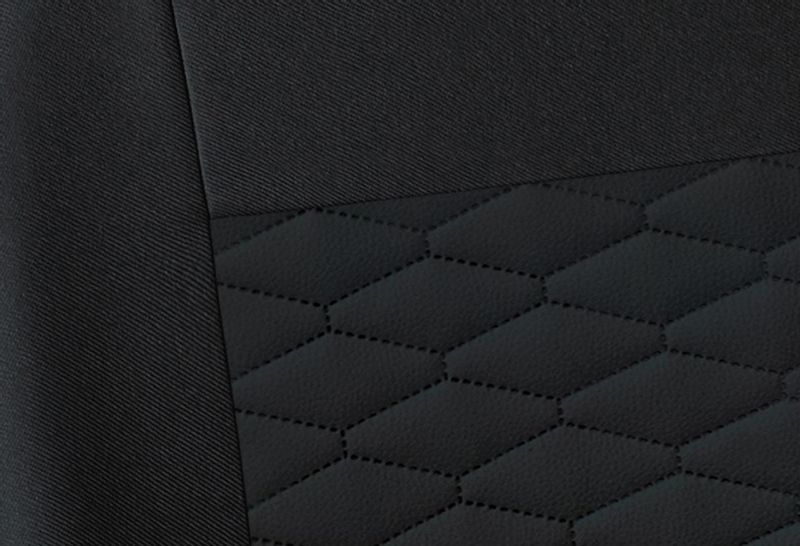 Uniwersalne skórzane pokrowce MODERN MP-1 CZARNE do AUDI A6 C4 C5 C6 C7 C8 zdjęcie 2