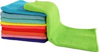 Zestaw kolorowych ściereczek z mikrofibry 30x30cm idealne do szyb 10 sztuk